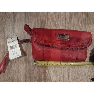 Red Womens Nine West small purse new with tags MSRP $40